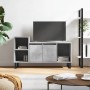 TV-Schrank aus betongrauem Sperrholz, 100 x 35 x 55 cm von , TV-Möbel - Ref: Foro24-831328, Preis: 79,96 €, Rabatt: %