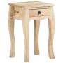 Solid mango wood bedside table 28x28x46 cm by vidaXL, Nightstands - Ref: Foro24-321708, Price: 90,68 €, Discount: %