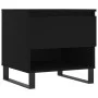 Black engineered wood coffee table 50x46x50 cm by , Coffee table - Ref: Foro24-830926, Price: 49,85 €, Discount: %