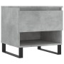 Betongrauer Couchtisch aus Holzwerkstoff, 50 x 46 x 50 cm von , Couchtisch - Ref: Foro24-830932, Preis: 45,15 €, Rabatt: %