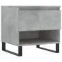 Concrete gray engineered wood coffee table 50x46x50 cm by , Coffee table - Ref: Foro24-830932, Price: 44,71 €, Discount: %