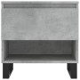 Betongrauer Couchtisch aus Holzwerkstoff, 50 x 46 x 50 cm von , Couchtisch - Ref: Foro24-830932, Preis: 45,15 €, Rabatt: %