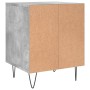 Nachttische 2 Stück betongraues Holzwerkstoff 40x35x50 cm von , Nachttische - Ref: Foro24-830725, Preis: 52,68 €, Rabatt: %