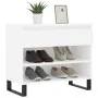 Weißer Schuhschrank aus Sperrholz, 70 x 36 x 60 cm von , Schuhregale und Schuhorganisatoren - Ref: Foro24-831444, Preis: 47,1...