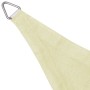 HDPE triangular sail awning 5x5x5 mm cream by vidaXL, Umbrellas - Ref: Foro24-42291, Price: 48,24 €, Discount: %
