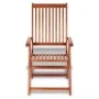 Folding garden chairs 2 pcs solid acacia wood brown by vidaXL, Garden chairs - Ref: Foro24-41820, Price: 149,56 €, Discount: %