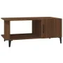 Couchtisch aus braunem Eichensperrholz, 90 x 50 x 40 cm von , Couchtisch - Ref: Foro24-817548, Preis: 50,07 €, Rabatt: %