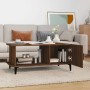Couchtisch aus braunem Eichensperrholz, 90 x 50 x 40 cm von , Couchtisch - Ref: Foro24-817548, Preis: 50,55 €, Rabatt: %