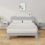 Wall bedside table 2 pcs Sonoma gray color 34x30x20 cm by , Lockers and storage cabinets - Ref: Foro24-817090, Price: 59,29 €...