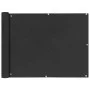Balkonmarkise Oxford-Stoff 90x400 cm anthrazitgrau von vidaXL, Sonnenschirme - Ref: Foro24-42326, Preis: 20,81 €, Rabatt: %