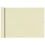 Toldo para balcón tela oxford 75x600 cm crema de vidaXL, Sombrillas - Ref: Foro24-42337, Precio: 22,31 €, Descuento: %