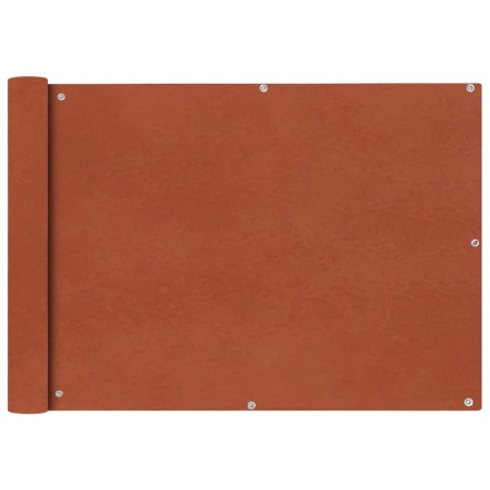 Balcony awning terracotta oxford fabric 75x400 cm by vidaXL, Umbrellas - Ref: Foro24-42328, Price: 21,04 €, Discount: %