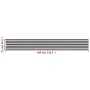 Balcony awning in anthracite gray and white HDPE 75x600 cm by vidaXL, Umbrellas - Ref: Foro24-42317, Price: 20,34 €, Discount: %
