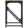 Schuhregal aus geräuchertem Eichenholzwerkstoff, 60 x 30 x 45 cm von , Schuhregale und Schuhorganisatoren - Ref: Foro24-83341...