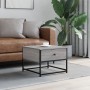 Sonoma-Couchtisch aus grauem Sperrholz, 51 x 51 x 40 cm von , Couchtisch - Ref: Foro24-833978, Preis: 40,14 €, Rabatt: %