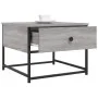 Sonoma-Couchtisch aus grauem Sperrholz, 51 x 51 x 40 cm von , Couchtisch - Ref: Foro24-833978, Preis: 39,64 €, Rabatt: %