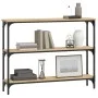 Mesa consola madera de ingeniería roble Sonoma 100x22,5x75 cm de , Mesas auxiliares - Ref: Foro24-834026, Precio: 50,88 €, De...