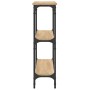 Sonoma oak engineered wood console table 100x22.5x75 cm by , Side tables - Ref: Foro24-834026, Price: 51,72 €, Discount: %