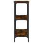Mesa consola madera de ingeniería roble ahumado 100x29x75 cm de , Mesas auxiliares - Ref: Foro24-834102, Precio: 51,39 €, Des...