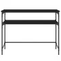 Black engineered wood console table 100x35.5x75 cm by , Side tables - Ref: Foro24-834045, Price: 57,22 €, Discount: %