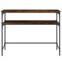 Konsolentisch aus geräuchertem Eichenholzwerkstoff, 100 x 35,5 x 75 cm von , Seitentische - Ref: Foro24-834047, Preis: 47,77 ...