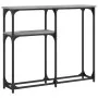 Sonoma gray engineered wood console table 90x22.5x75 cm by , Side tables - Ref: Foro24-834093, Price: 42,16 €, Discount: %