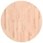 Tablero redondo de madera maciza de haya Ø70x2,5 cm de , Tableros para mesas - Ref: Foro24-355917, Precio: 68,22 €, Descuento: %
