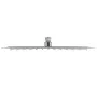 Square rain effect shower head stainless steel 30x30 by vidaXL, shower heads - Ref: Foro24-142161, Price: 27,76 €, Discount: %