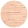 Round solid beech wood board Ø50x2.5 cm by , Table tops - Ref: Foro24-355915, Price: 37,55 €, Discount: %