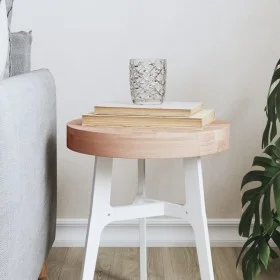 Round solid beech wood board Ø30x4 cm by , Table tops - Ref: Foro24-355920, Price: 28,36 €, Discount: %