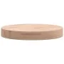 Round solid beech wood board Ø30x4 cm by , Table tops - Ref: Foro24-355920, Price: 28,36 €, Discount: %