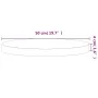Rundes Brett aus massivem Buchenholz Ø50x4 cm von , Tischplatten - Ref: Foro24-355922, Preis: 57,96 €, Rabatt: %
