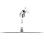 Cabezal de ducha cuadrado efecto lluvia acero inoxidable 30x30 de vidaXL, Cabezales de ducha - Ref: Foro24-142161, Precio: 27...