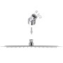 Quadratischer Regenduschkopf aus Edelstahl 30x30 von vidaXL, Duschköpfe - Ref: Foro24-142161, Preis: 27,76 €, Rabatt: %
