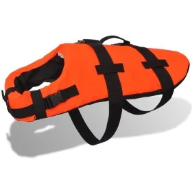 Chaleco salvavidas para perros M naranja de vidaXL, Ropa para perros - Ref: Foro24-91139, Precio: 28,44 €, Descuento: %