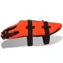 Orange M-sized dog life jacket by vidaXL, Clothes for dogs - Ref: Foro24-91139, Price: 28,44 €, Discount: %