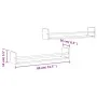 Wall shelves with bars 2 pcs smoked oak 80x16x14 cm by , Shelves and shelves - Ref: Foro24-835441, Price: 31,46 €, Discount: %