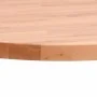 Tablero redondo de madera maciza de haya Ø50x4 cm de , Tableros para mesas - Ref: Foro24-355943, Precio: 61,53 €, Descuento: %