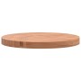 Rundes Brett aus massivem Buchenholz Ø50x4 cm von , Tischplatten - Ref: Foro24-355943, Preis: 62,62 €, Rabatt: %