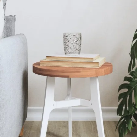 Round solid beech wood board Ø30x2.5 cm by , Table tops - Ref: Foro24-355934, Price: 23,37 €, Discount: %