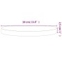 Rundes Brett aus massivem Buchenholz Ø30x2,5 cm von , Tischplatten - Ref: Foro24-355934, Preis: 23,84 €, Rabatt: %