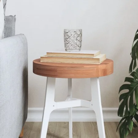 Round solid beech wood board Ø30x4 cm by , Table tops - Ref: Foro24-355941, Price: 30,26 €, Discount: %