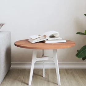 Round solid beech wood board Ø50x1.5 cm by , Table tops - Ref: Foro24-355929, Price: 38,70 €, Discount: %