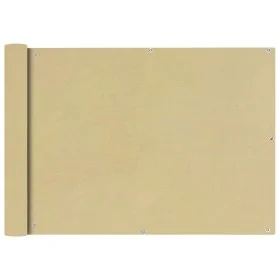 Toldo para balcón tela oxford 75x600 cm beige de vidaXL, Sombrillas - Ref: Foro24-42333, Precio: 27,24 €, Descuento: %