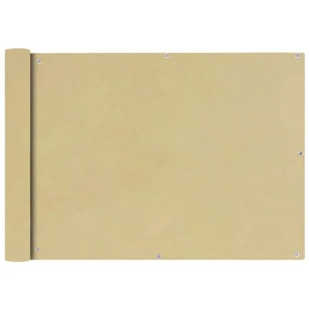 Toldo para balcón tela oxford 75x600 cm beige de vidaXL, Sombrillas - Ref: Foro24-42333, Precio: 27,21 €, Descuento: %