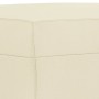 Cremefarbener Fußhocker aus Kunstleder, 70 x 55 x 41 cm von , Osmanen - Ref: Foro24-349356, Preis: 60,50 €, Rabatt: %