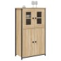 Aparador alto madera contrachapada roble Sonoma 62x32x106,5 cm de , Aparadores - Ref: Foro24-834206, Precio: 103,48 €