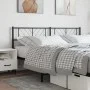 Black metal headboard 200 cm by , Headboards and footboards - Ref: Foro24-372217, Price: 35,07 €, Discount: %