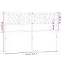 Kopfteil aus weißem Metall, 135 cm von , Kopf- und Fußteile - Ref: Foro24-372260, Preis: 30,14 €, Rabatt: %