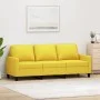 3-Sitzer-Sofa aus hellgelbem Stoff, 180 cm von , Sofas - Ref: Foro24-359176, Preis: 250,24 €, Rabatt: %